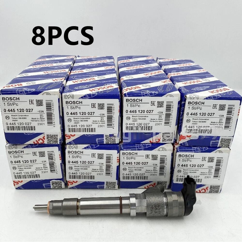 8X Bosch Fuel Injector 0986435504 for 2004.5-2005 Chevrolet GMC Duramax LLY 6.6L 8X Bosch Fuel Injector 0986435504 for 2004.5-2005 Chevrolet GMC Duramax LLY 6.6L