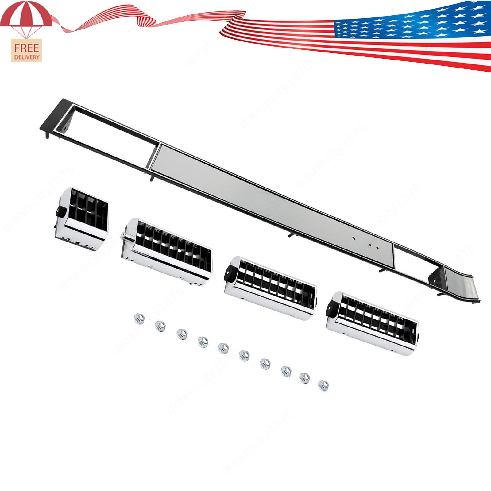 DP2560 Center Dash A/C Air Vent Trim Plate Fit 1981-1991 GMC Chevy Truck 3979751