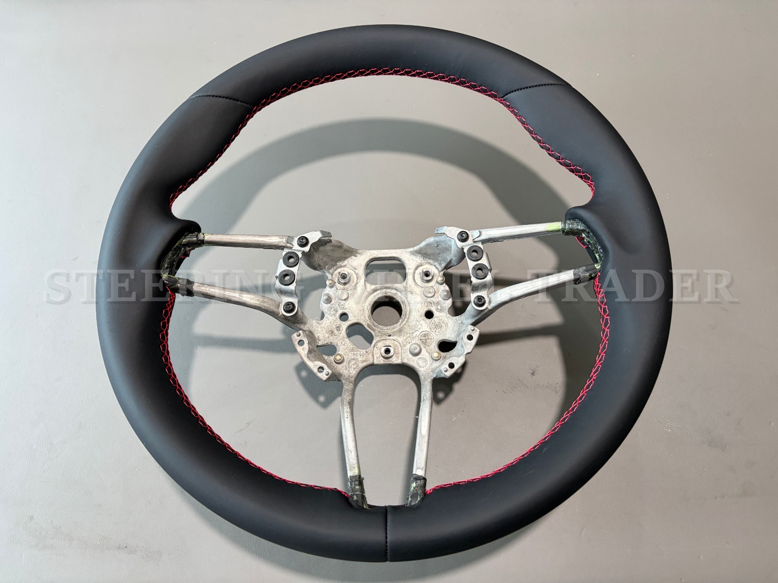 Porsche 718 911 991.2 971 958 95B Sport Steering Wheel Core Red Stitching Porsche 718 911 991.2 971 958 95B Sport Steering Wheel Core Red Stitching