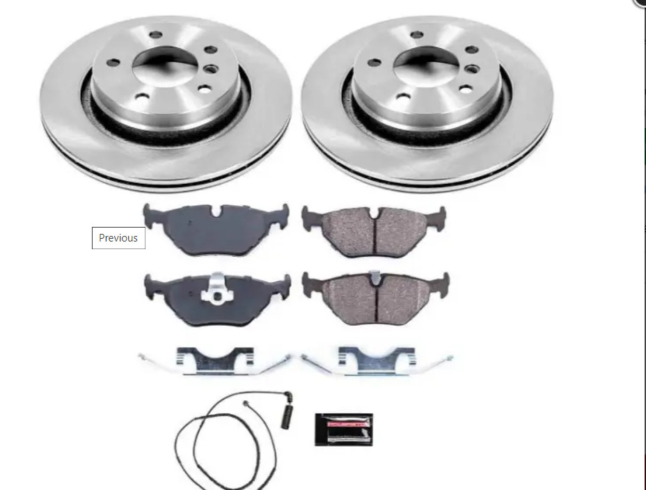 Bmw X2 F39 2018-2023 , X1 F48 2016-2022 Z17 Stock Replacement Brake Kit - Rear Bmw X2 F39 2018-2023 , X1 F48 2016-2022 Z17 Stock Replacement Brake Kit - Rear