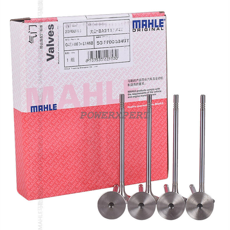 16X Mahle Engine Valves Set of Intake & Exhaust For Audi A4 Q5 VW Jetta GTi 2.0T