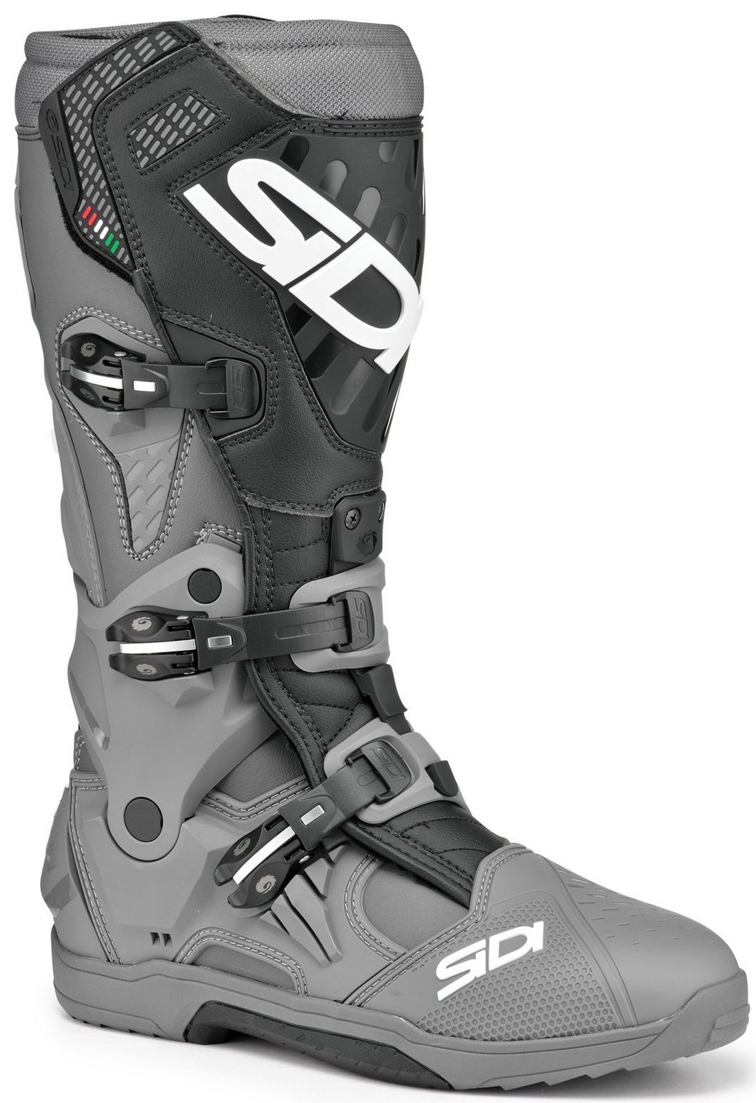 Sidi Crossair Mens MX Offroad Boots Gray/Black