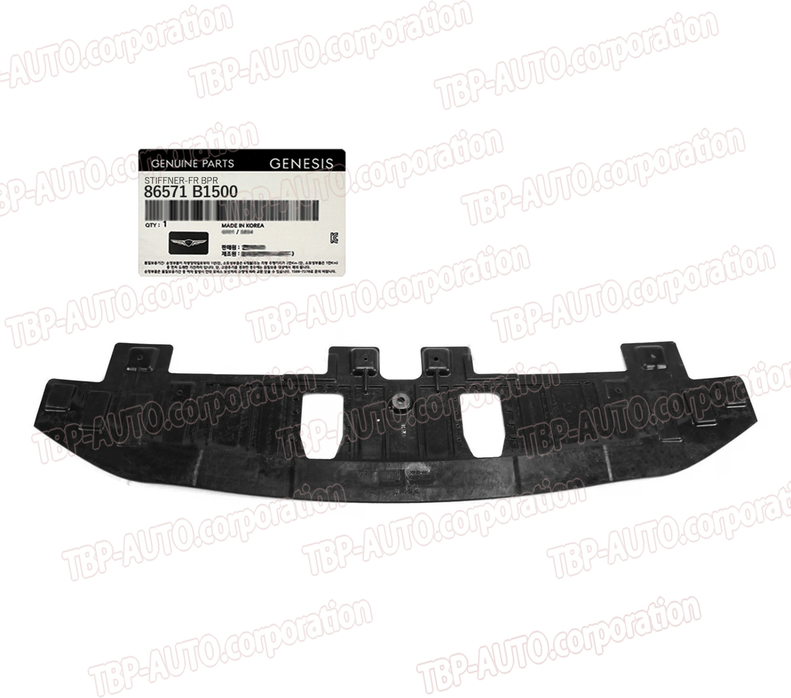 GENUINE® FRONT Under Engine Cover Splash Shield 2018-2020 GENESIS G80 86571B1500
