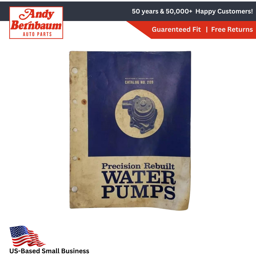 1967 Weatherly Precision Rebuilt Water Pumps Repair Service Guide Catalog. 1967 Weatherly Precision Rebuilt Water Pumps Repair Service Guide Catalog.