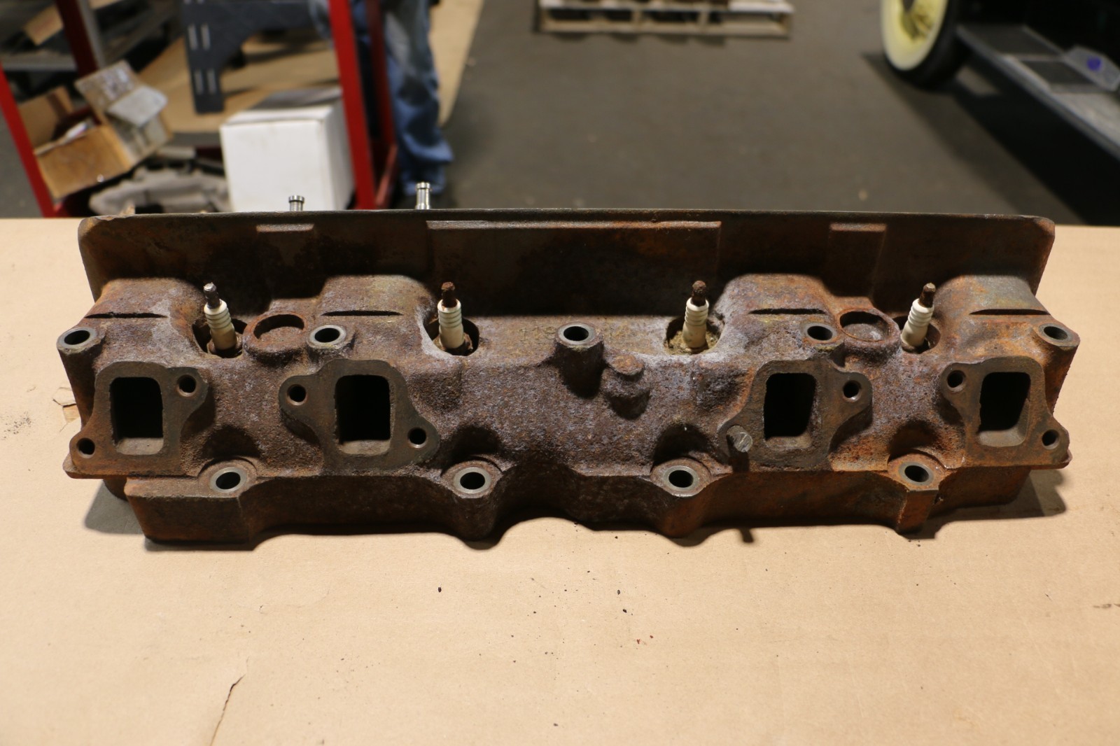 1962-1966 BUICK 401/425 CYLINDER HEAD CASTING #1196914 CORE 1962-1966 BUICK 401/425 CYLINDER HEAD CASTING #1196914 CORE