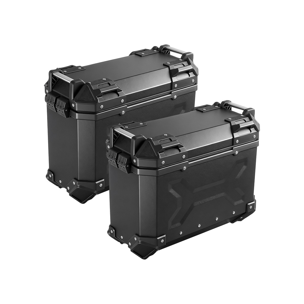 Tour Hard Side Reflective Universal Waterproof w/ Support Racks Storage Case