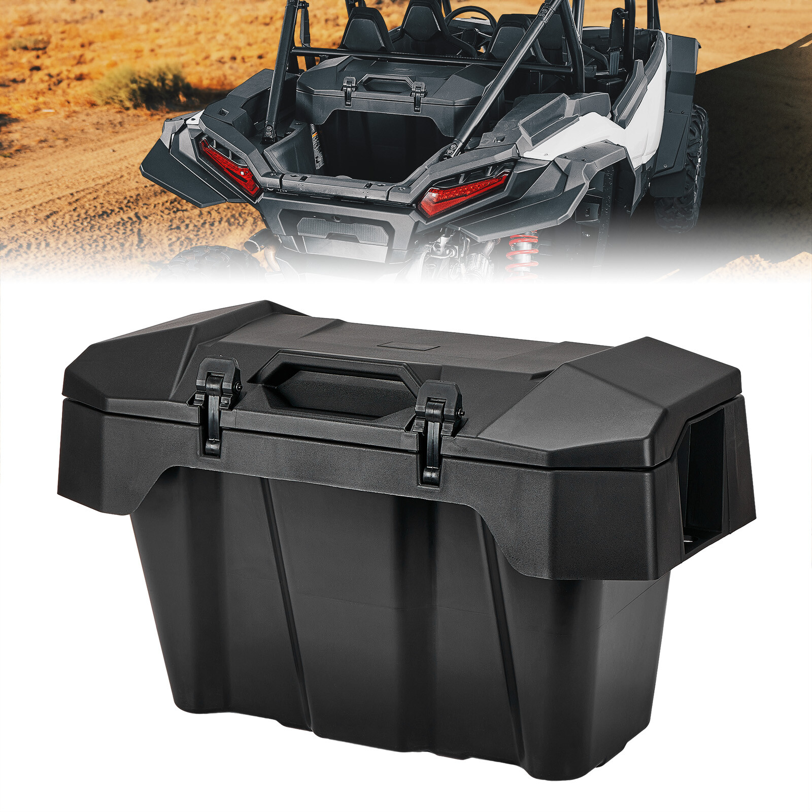 82QT Rear Cargo Storage Box for 2024-2026 Polaris RZR XP 1000/4 RZR XP S 1000/4