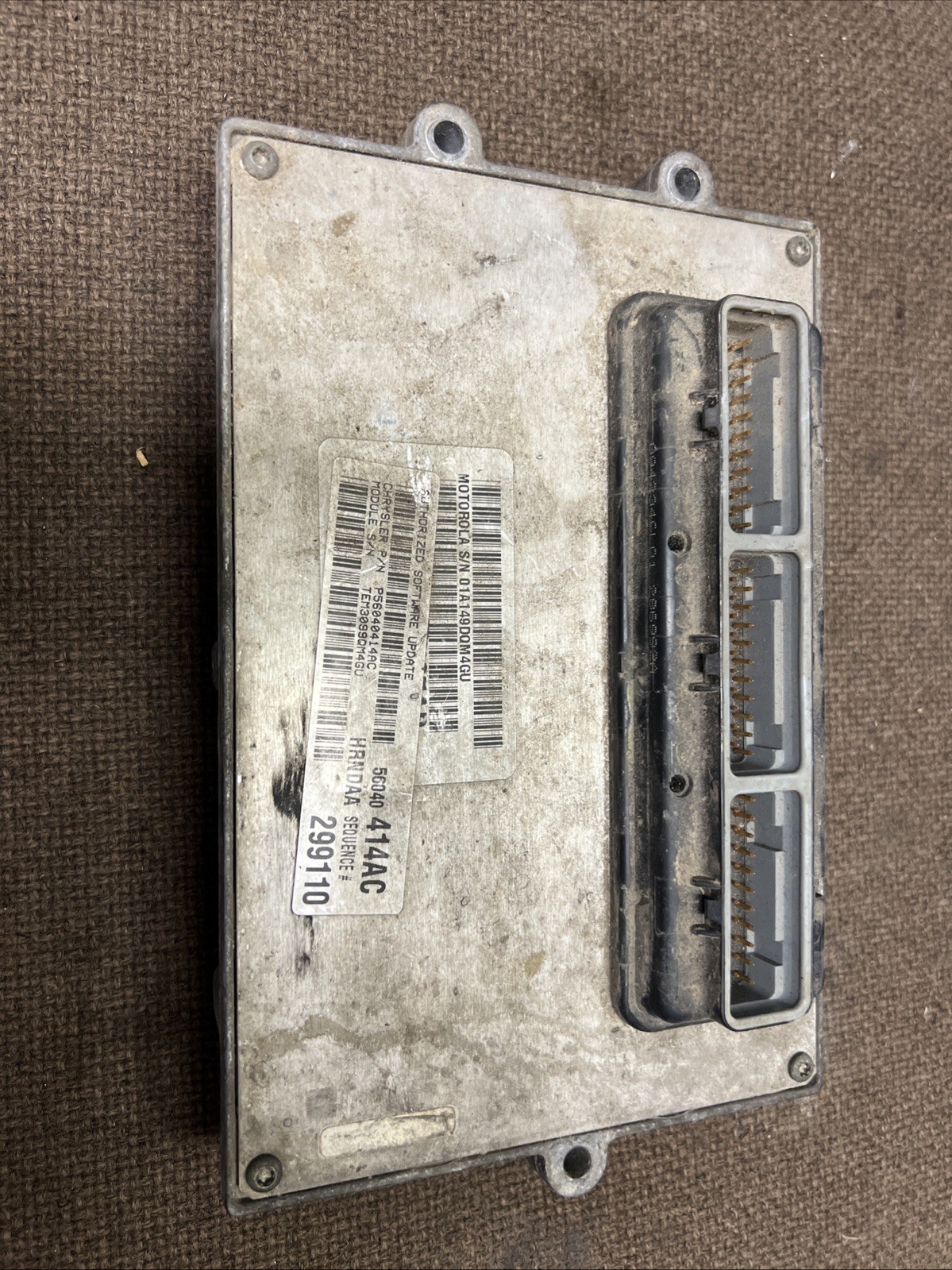 Powertrain Computer 2000 Dodge Ram 2500 3500 5.9 Cummins Manual Trans 56040414AC