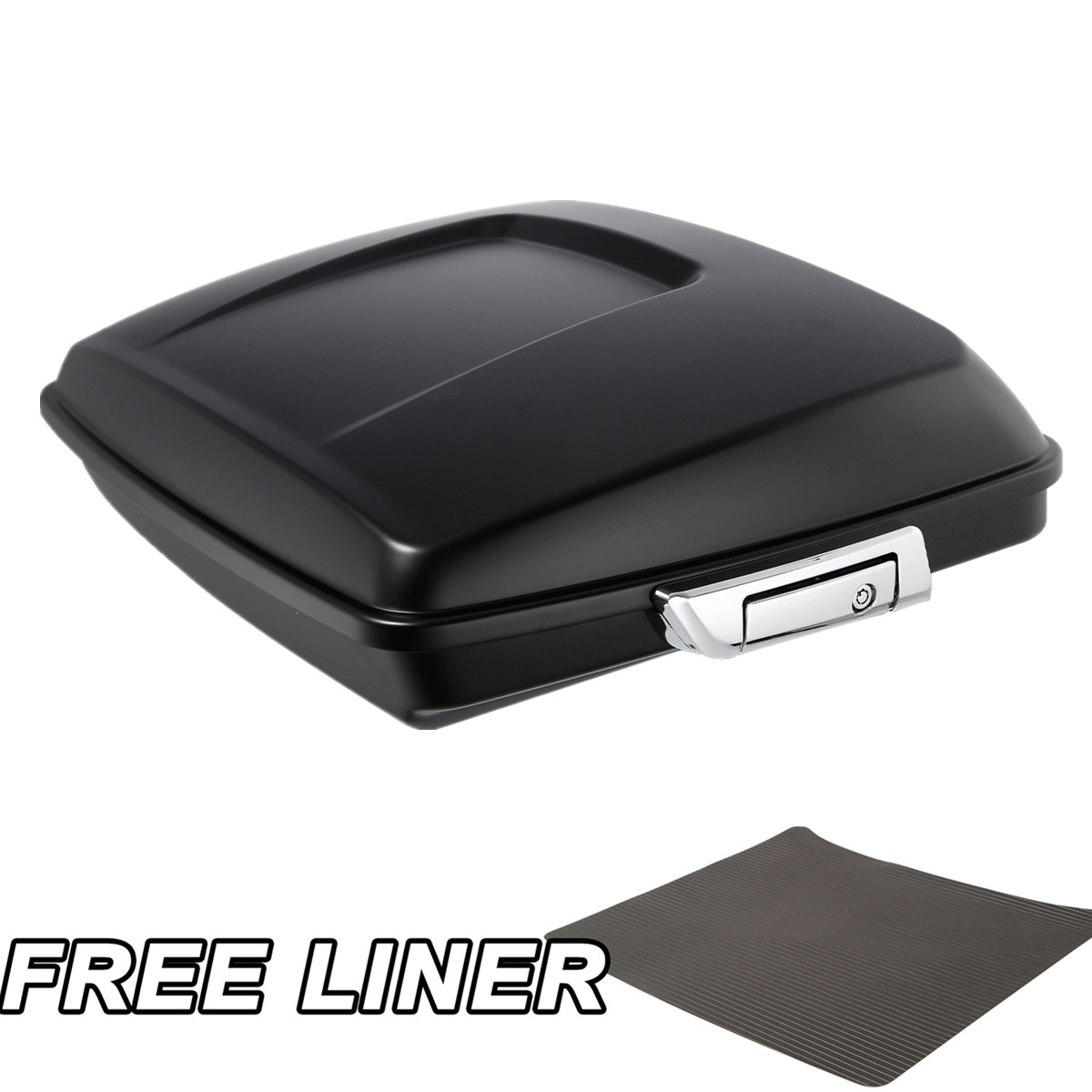 Matt Black Razor Pack Trunk Fit For Harley Touring Street Road Glide 2014-2026