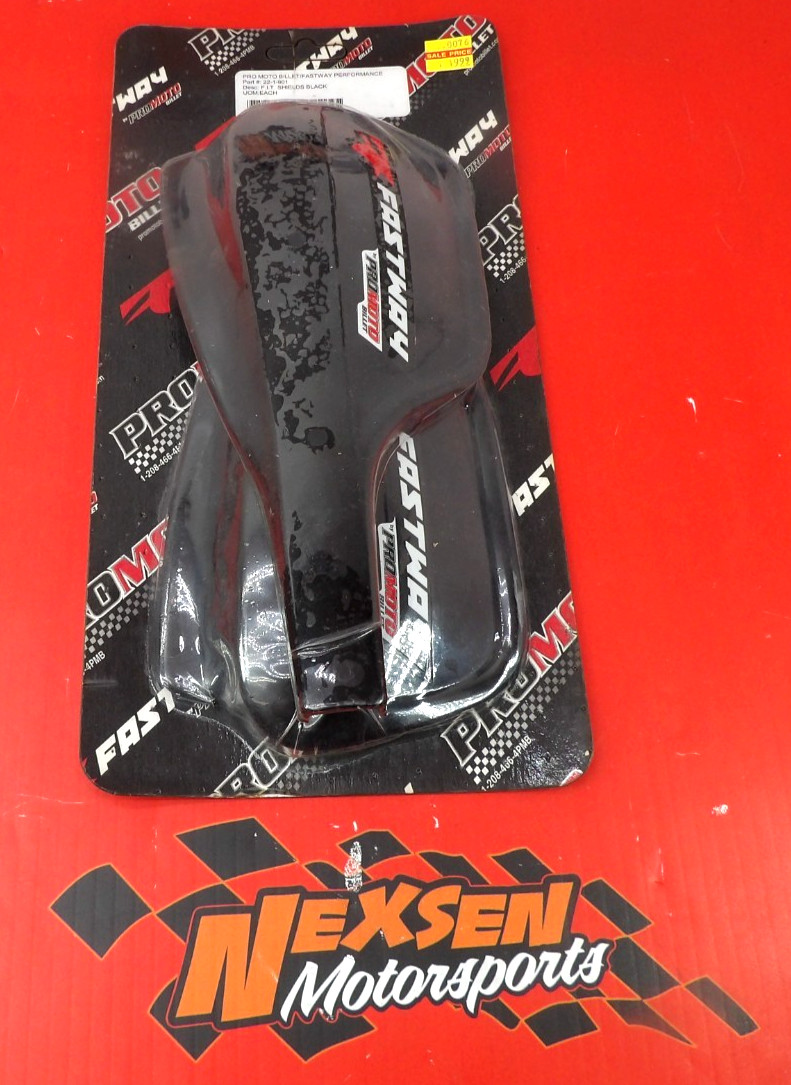 🏁 NOS Pro Moto Billet Fastway F.I.T. Handguard Shields Pair 22-1-901