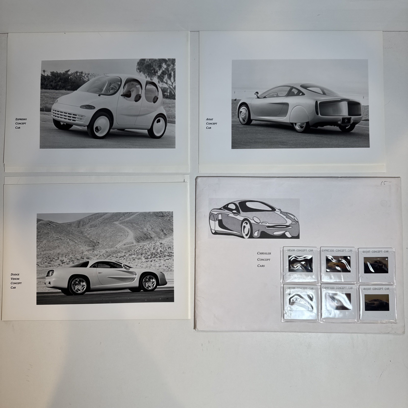 1990s Chrysler Concept Cars Press Release Information Venom Aviat Expresso 1990s Chrysler Concept Cars Press Release Information Venom Aviat Expresso