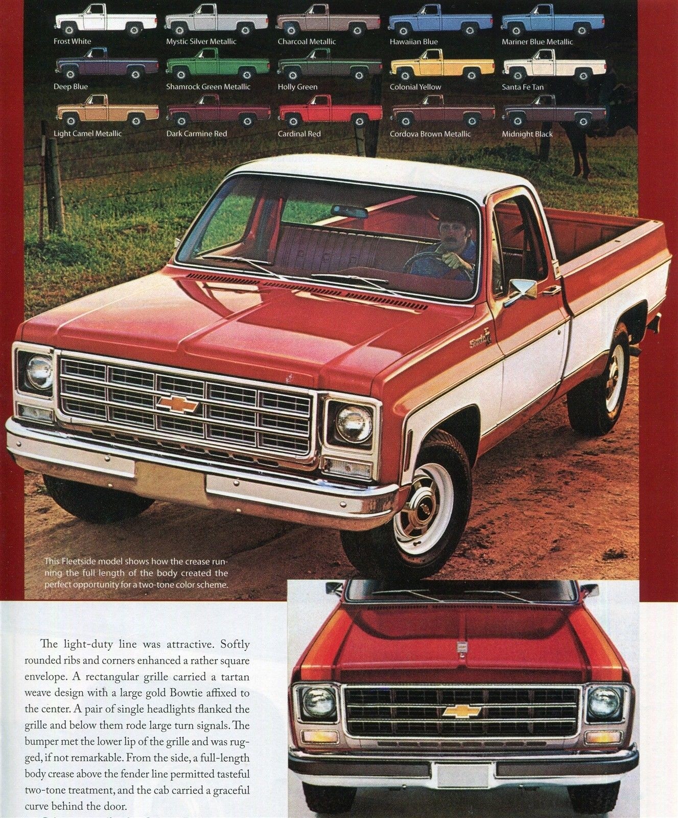 1979 CHEVROLET PICKUP K SERIES 6 PG COLOR ARTICLE 1979 CHEVROLET PICKUP K SERIES 6 PG COLOR ARTICLE