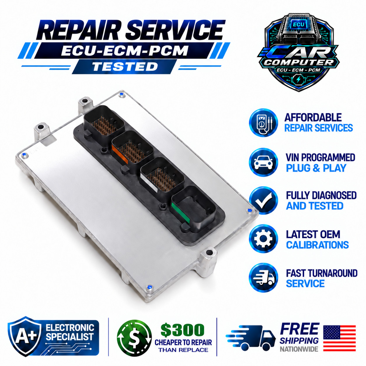 2011-2012 Dodge Durango 5.7L HEMI PCM ECU Repair & Return Service 2011-2012 Dodge Durango 5.7L HEMI PCM ECU Repair & Return Service