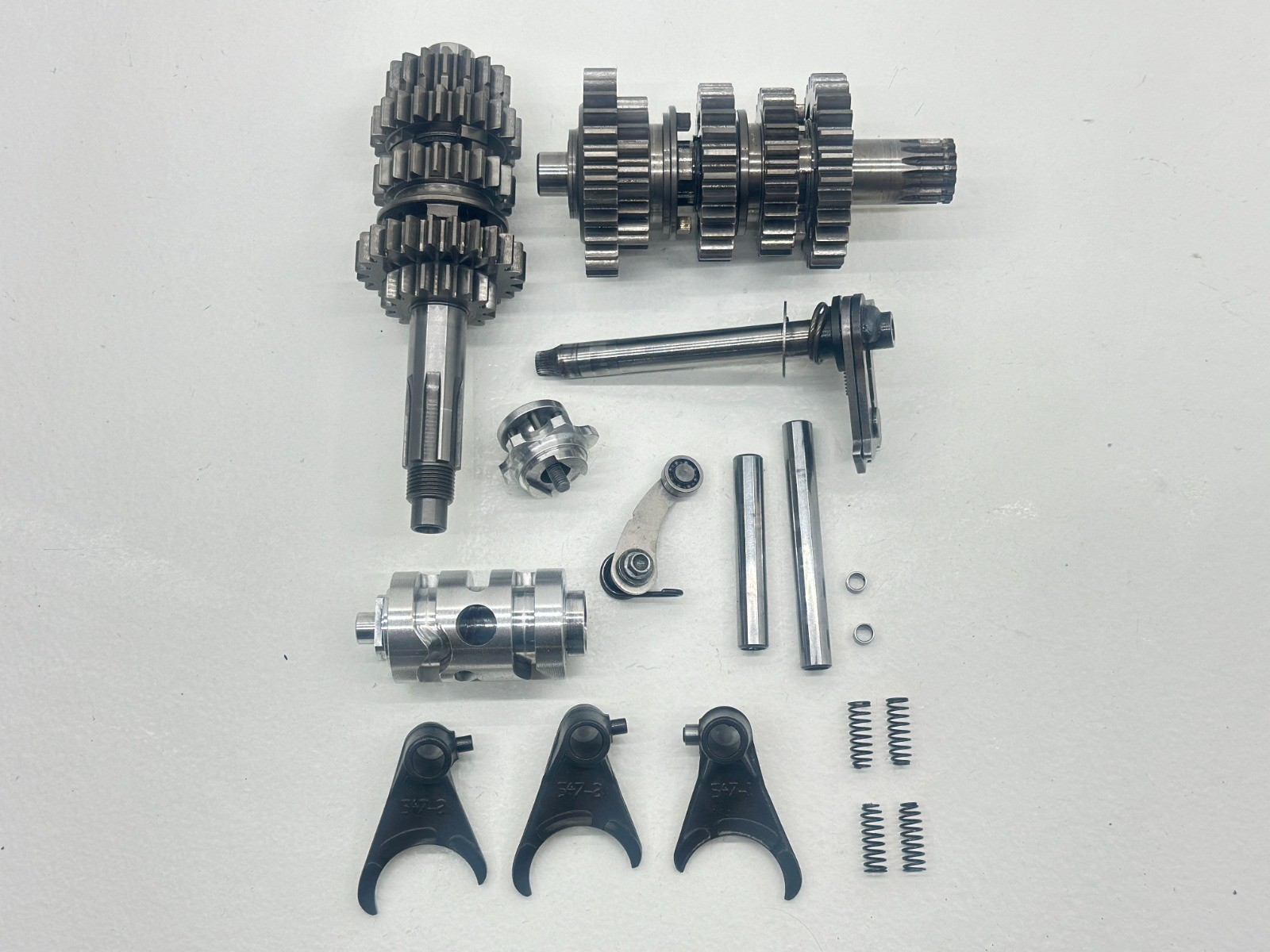 2002 KTM 250 SX Transmission Tranny Engine Gears Shaft Drum Forks Spindle OEM ✅