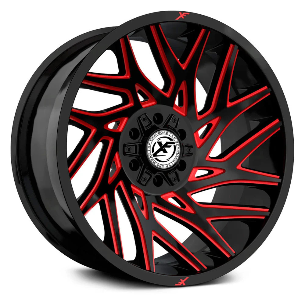 XF Off-Road XF-229 Wheel 20x9 (0, 6x139.7, 106.4) Black Single Rim