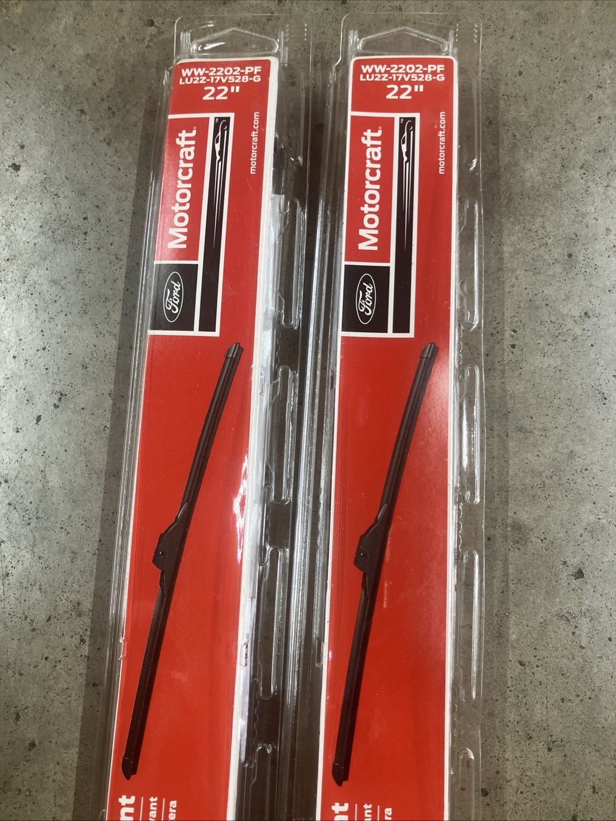 MOTORCRAFT PREMIUM WIPER BLADE 22 MOTORCRAFT PREMIUM WIPER BLADE 22