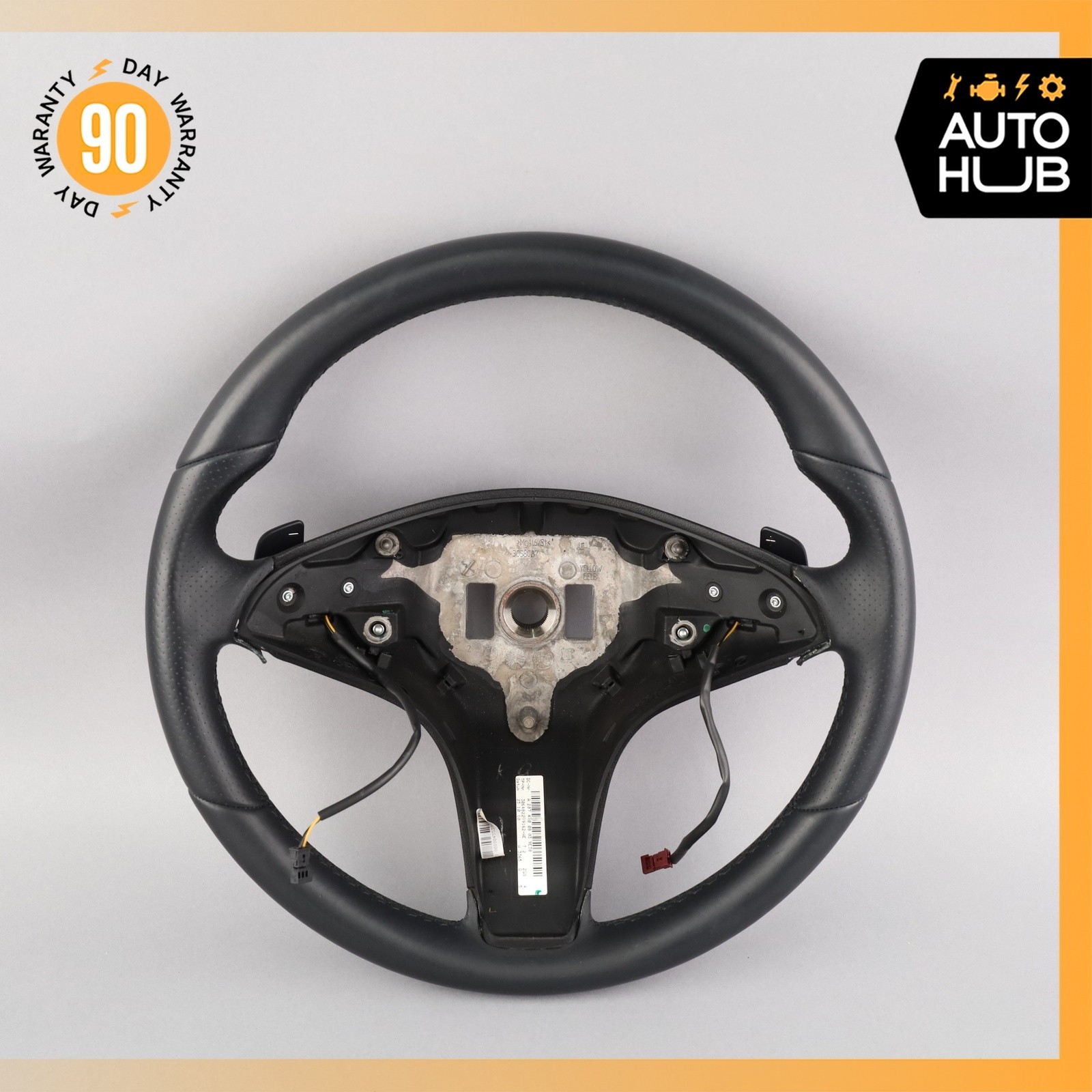 10-11 Mercedes W207 E350 E550 Driving Steering Wheel w/ Paddle Shifters OEM 86k 10-11 Mercedes W207 E350 E550 Driving Steering Wheel w/ Paddle Shifters OEM 86k