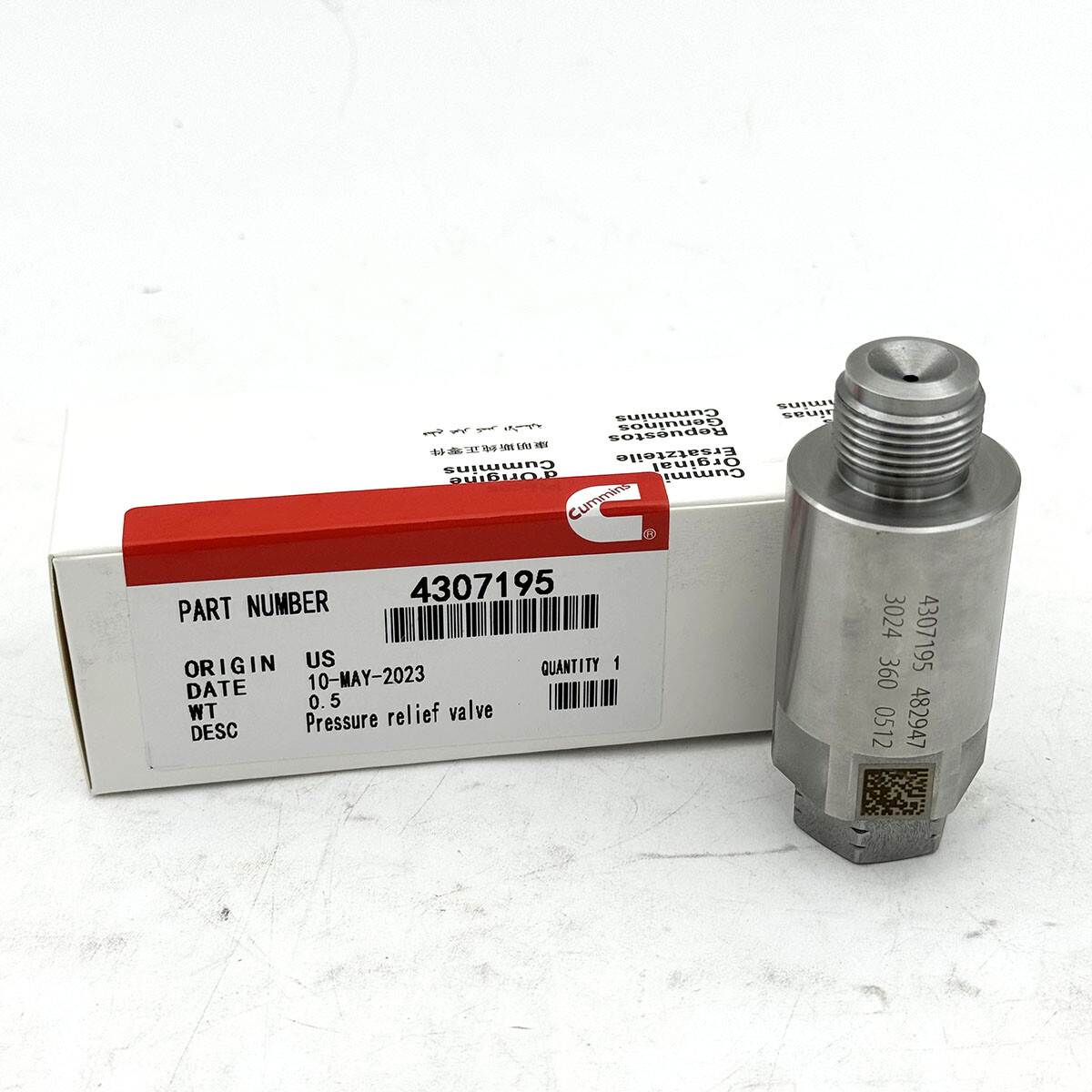 Common Pressure Relief Valve Fits for Cummins ISX15 QSX15 5473196 4307195 New