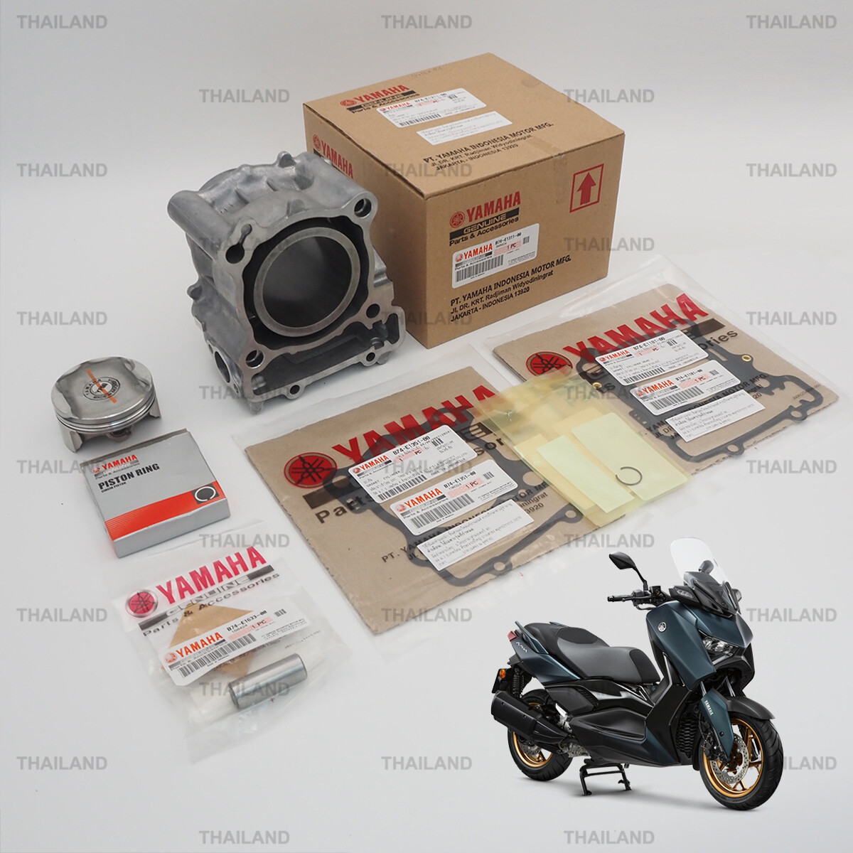 For Yamaha XMAX X-Max 250cc 300cc B74 2017 - \'24 Kit Cylinder Barrel Piston