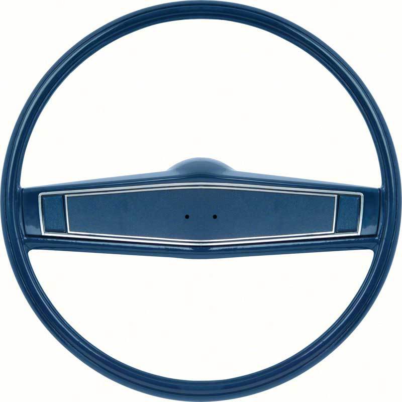 1969-70 Dark Blue Steering Wheel Kit With Dark Blue Shroud