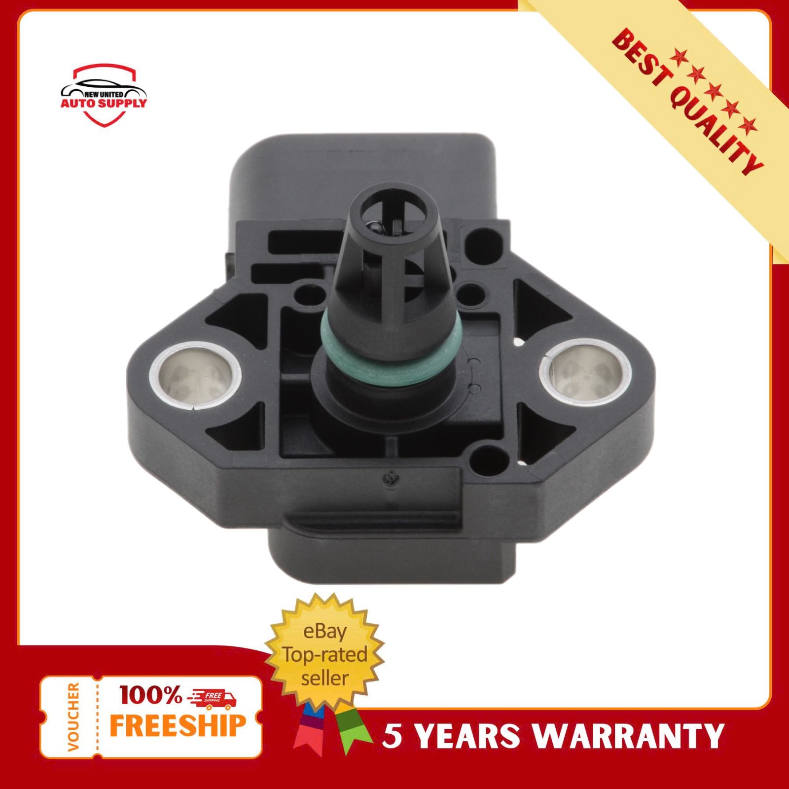 Bosch 0-281-002-976 Bosch Pressure Sensor for 2011-2020 Bentley Mulsanne VW