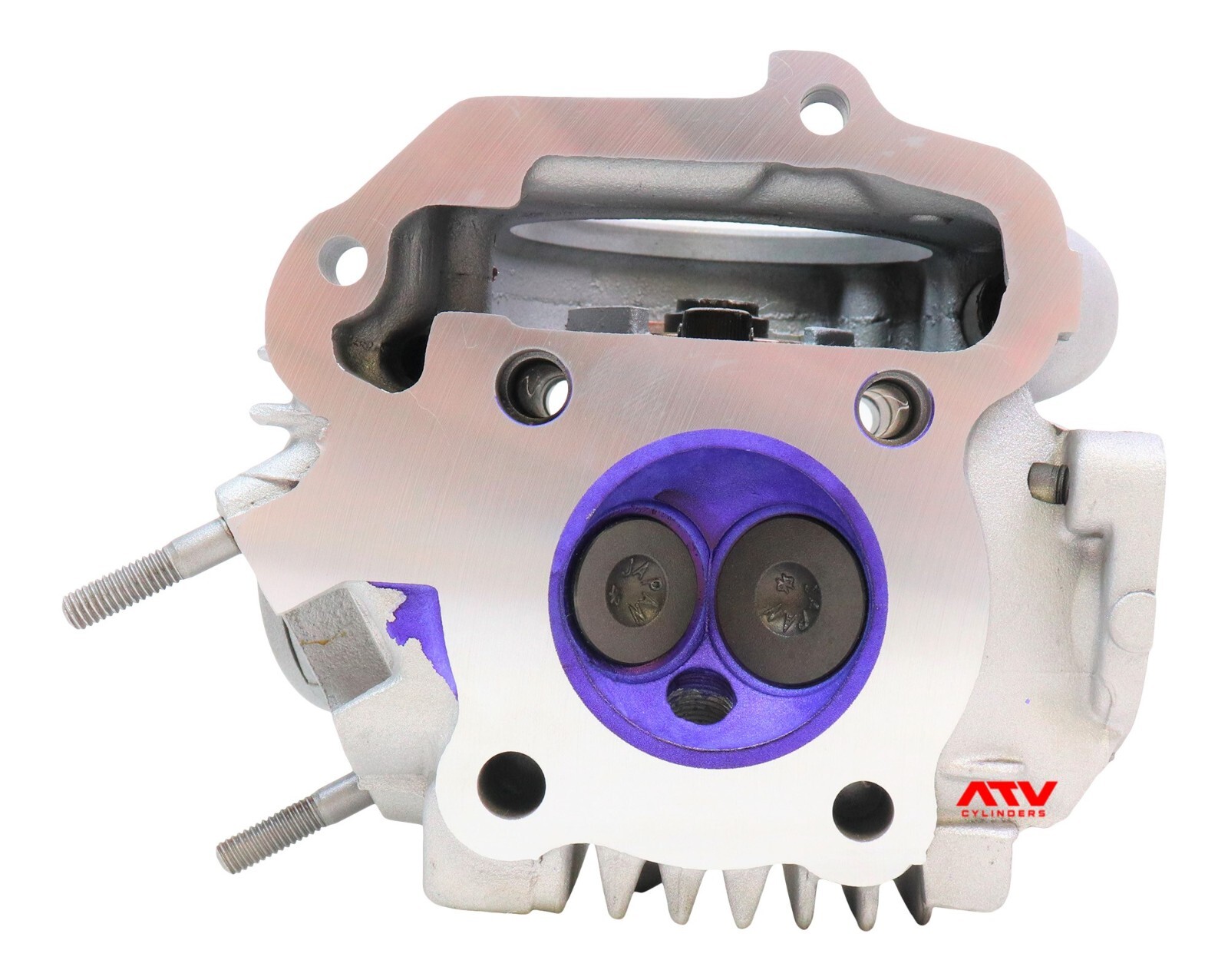 Rebuilt Yamaha Raptor 80 Moto-4 Badger 80 cylinder head - no camshaft rockers