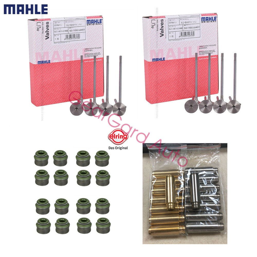 16x OEM MAHLE TRW Intake Exhaust Valve Set for VW Audi EA888 2.0T A4 A5 GTI Q5 16x OEM MAHLE TRW Intake Exhaust Valve Set for VW Audi EA888 2.0T A4 A5 GTI Q5