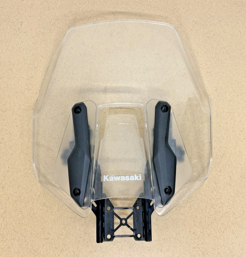 2019-2025 Kawasaki KLZ VERSYS 1000 OEM WINDSHIELD WITH BRACKET ASSY SET