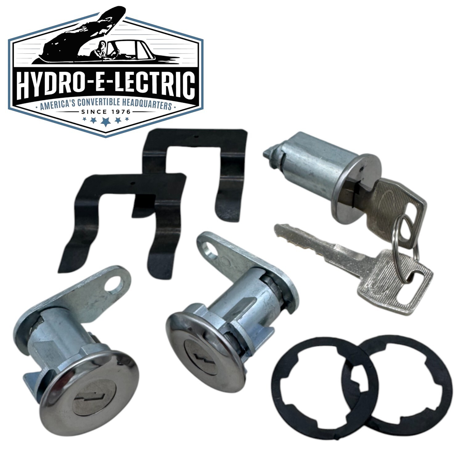 NEW 1965-1969 Ford Car Ignition & Door Lock Set with Keys