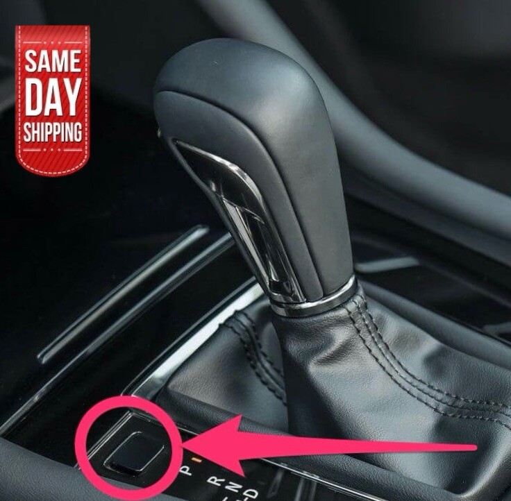 17-25 MAZDA CX-5 SHIFTER LOCK RELEASE BUTTON COVER OEM BLACK NEW 17-25 MAZDA CX-5 SHIFTER LOCK RELEASE BUTTON COVER OEM BLACK NEW
