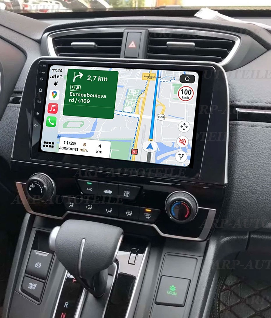 UPGRADED 4+64G Android 15 Car Radio For Honda CRV 2017-2021 GPS Navi CarPlay CAM