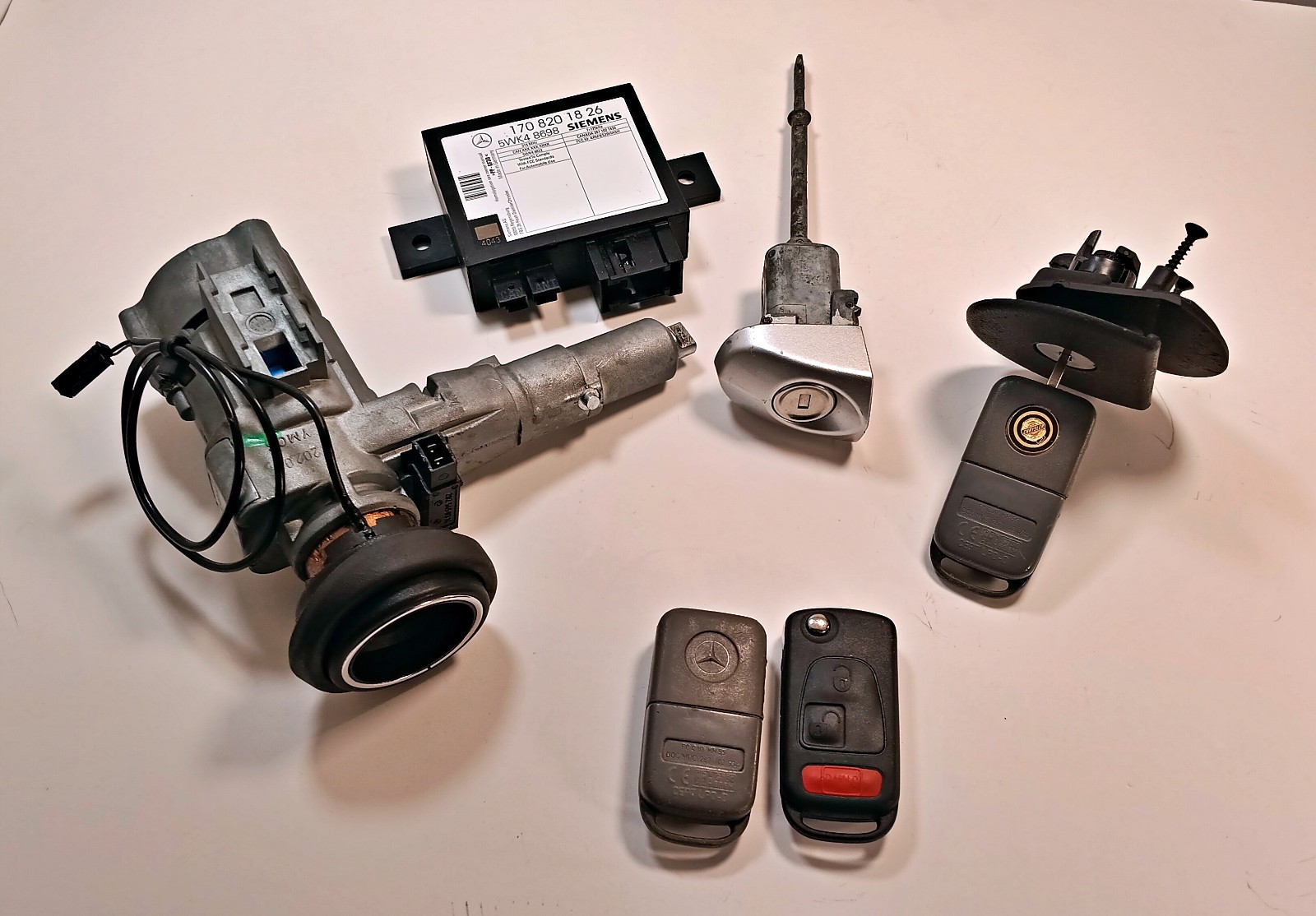 2004-08 CHRYSLER CROSSFIRE MATCHING IGNITION SWITCH,LH DOOR LOCK,IMMBOLIZER,FOB 2004-08 CHRYSLER CROSSFIRE MATCHING IGNITION SWITCH,LH DOOR LOCK,IMMBOLIZER,FOB