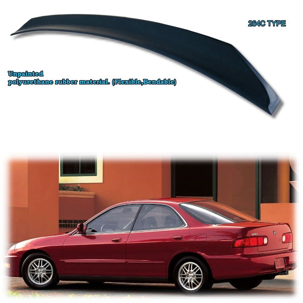 Stock 264P Rear Trunk Spoiler DUCKBILL Wing Fits 1994~2001 Acura Integra Sedan