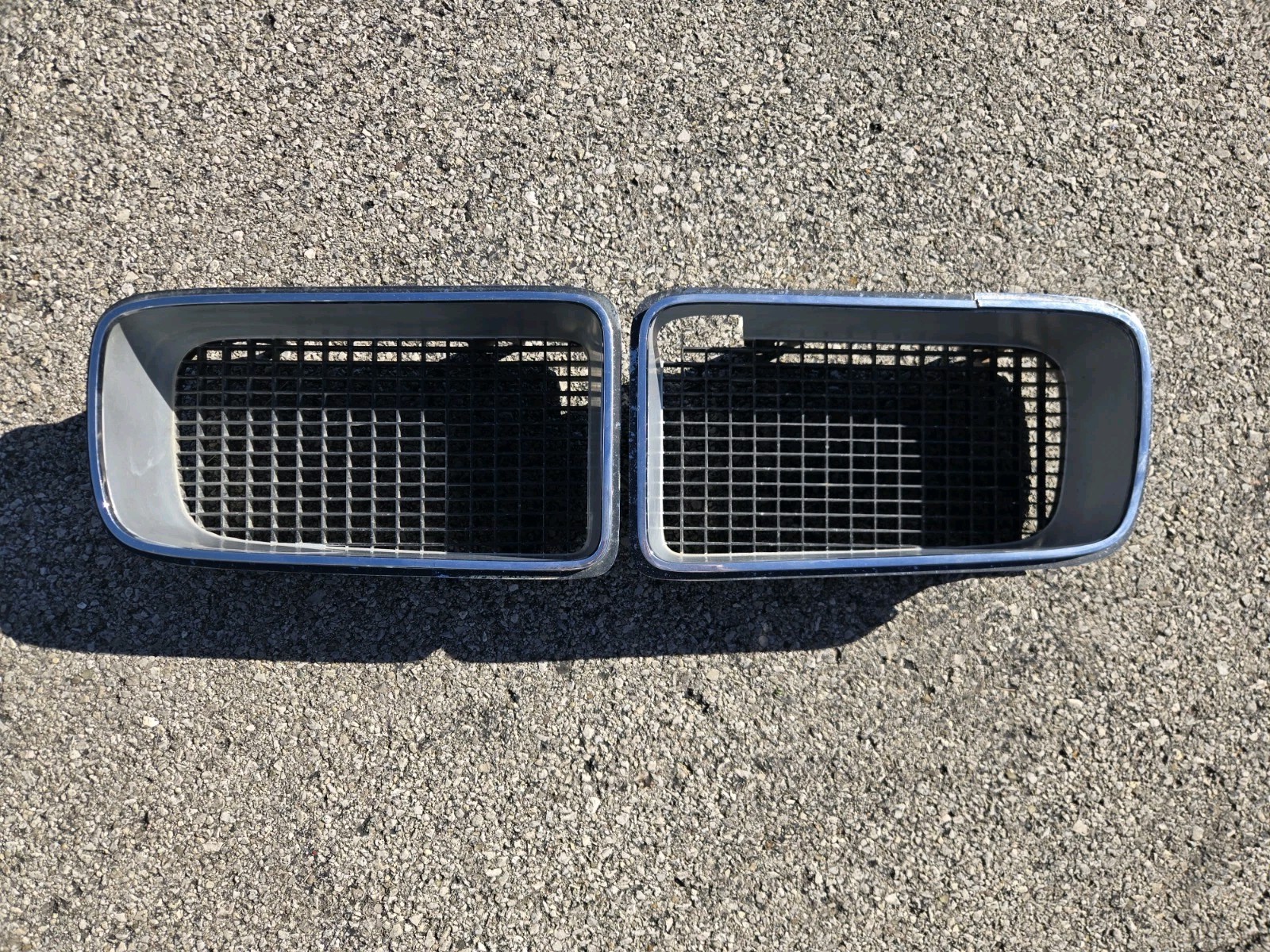 1970 Pontiac GTO Judge Endura Front Bumper Grilles Pair LH RH Right Left Grills 