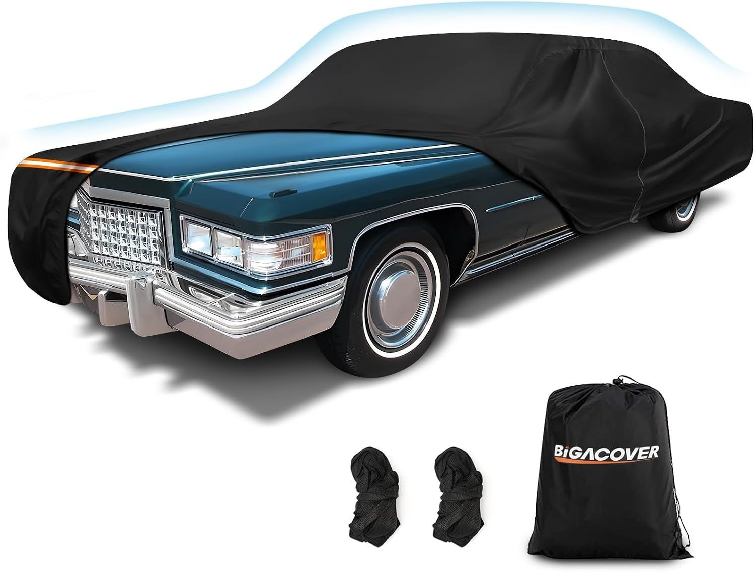 Car Cover for Cadillac Deville 1959-1984, waterproof, all weather