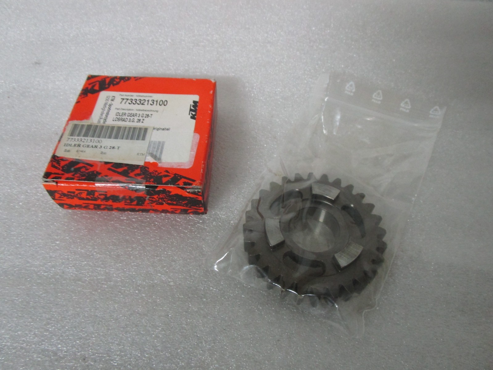 07-09 KTM 450 500 SX-F 28-T Idler Gear-3 50333053127
