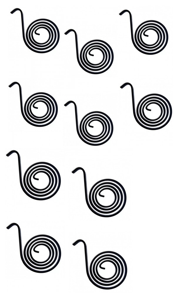 (10) Universal Spiral Torsion Springs for Buyers 3011876 Dump Truck Tarp System