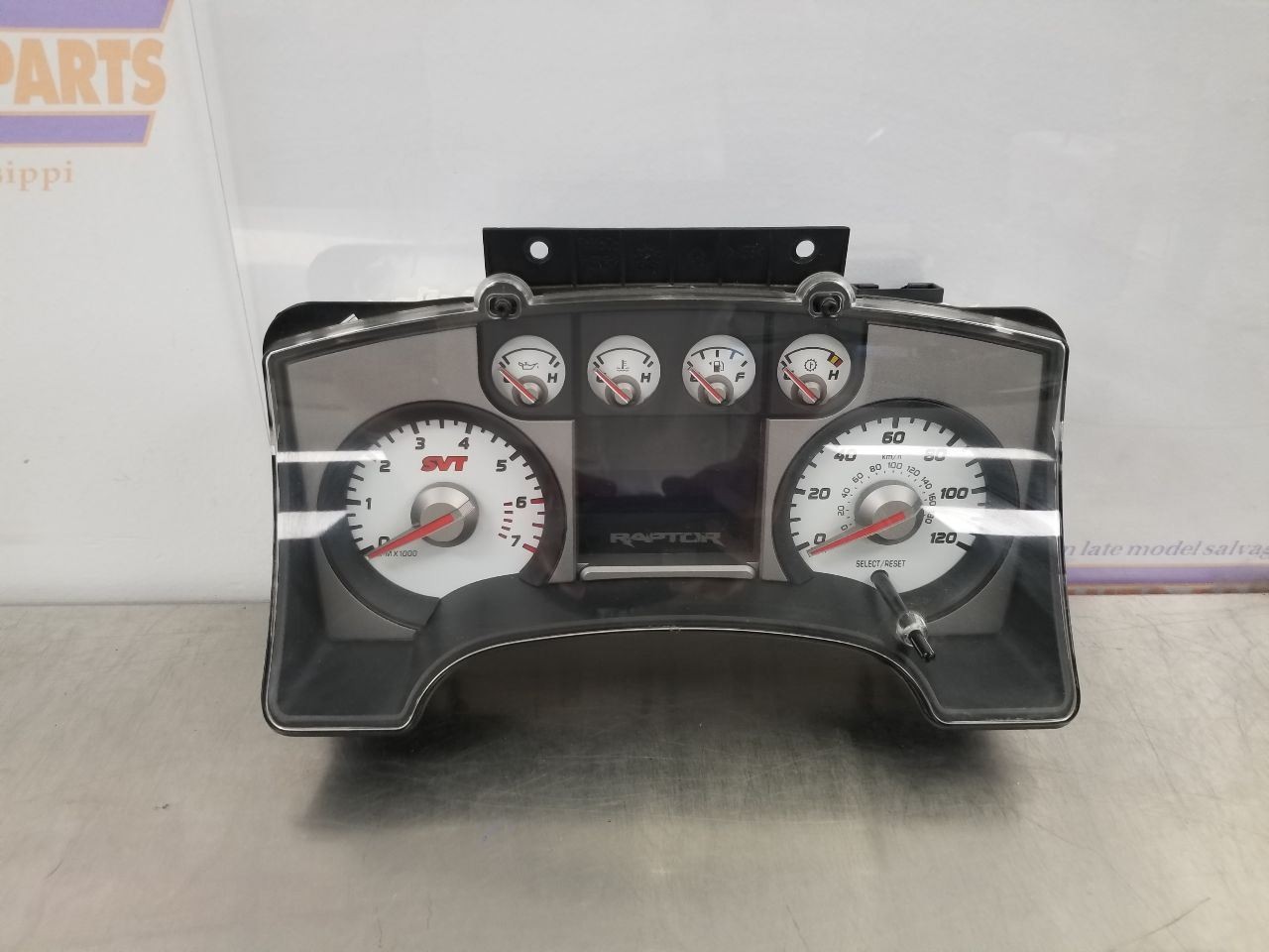 10 FORD RAPTOR 4X4 EXT 6.2L SPEEDOMETER CLUSTER GAUGE AL3V10849AH OEM