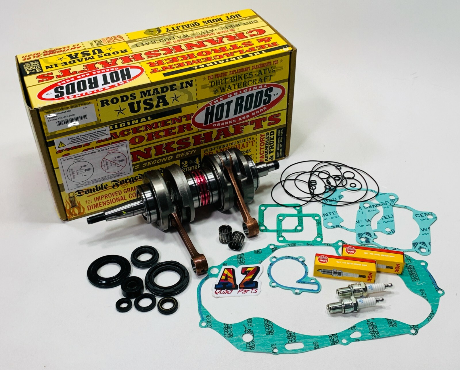 Banshee Hot Rods Hotrods Pro Design OEM Stock Crank Bottom End Rebuild Seal Ring