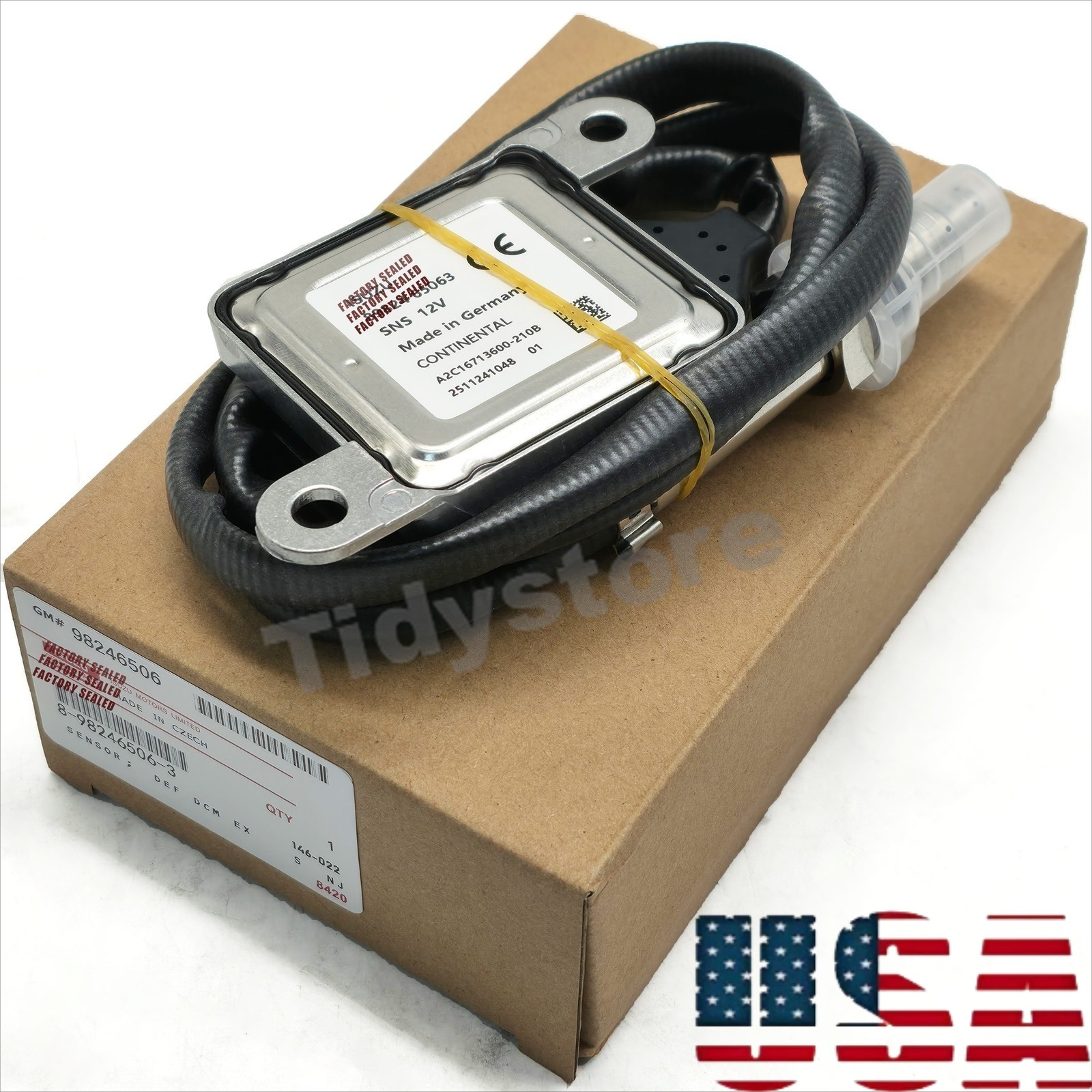 New Nitrogen Oxide Sensor For 8982465063 Isuzu NPR NQR 4HK1 4JJ1 Engines