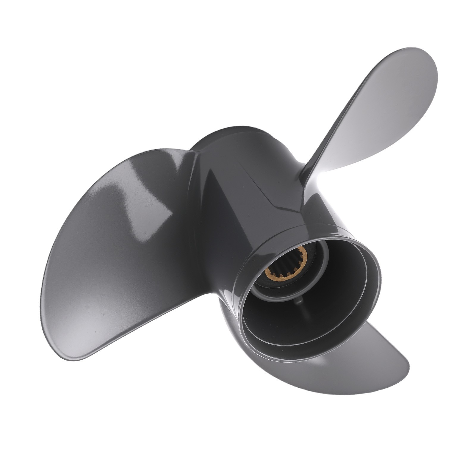3 Blade Boat Propeller for Honda BF 35 40 45 50 60HP 11 1/4x13 Aluminum RH