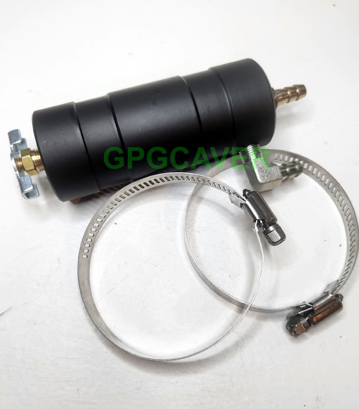  Aluminum Go Kart Cart Racing Part Motor Oil Overflow Engine Catch Tank Can Kit