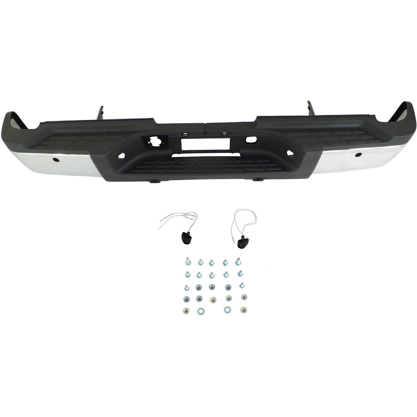 Step Bumper For Chevrolet Silverado 3500 HD 07-10 Rear Dual Rear Wheels