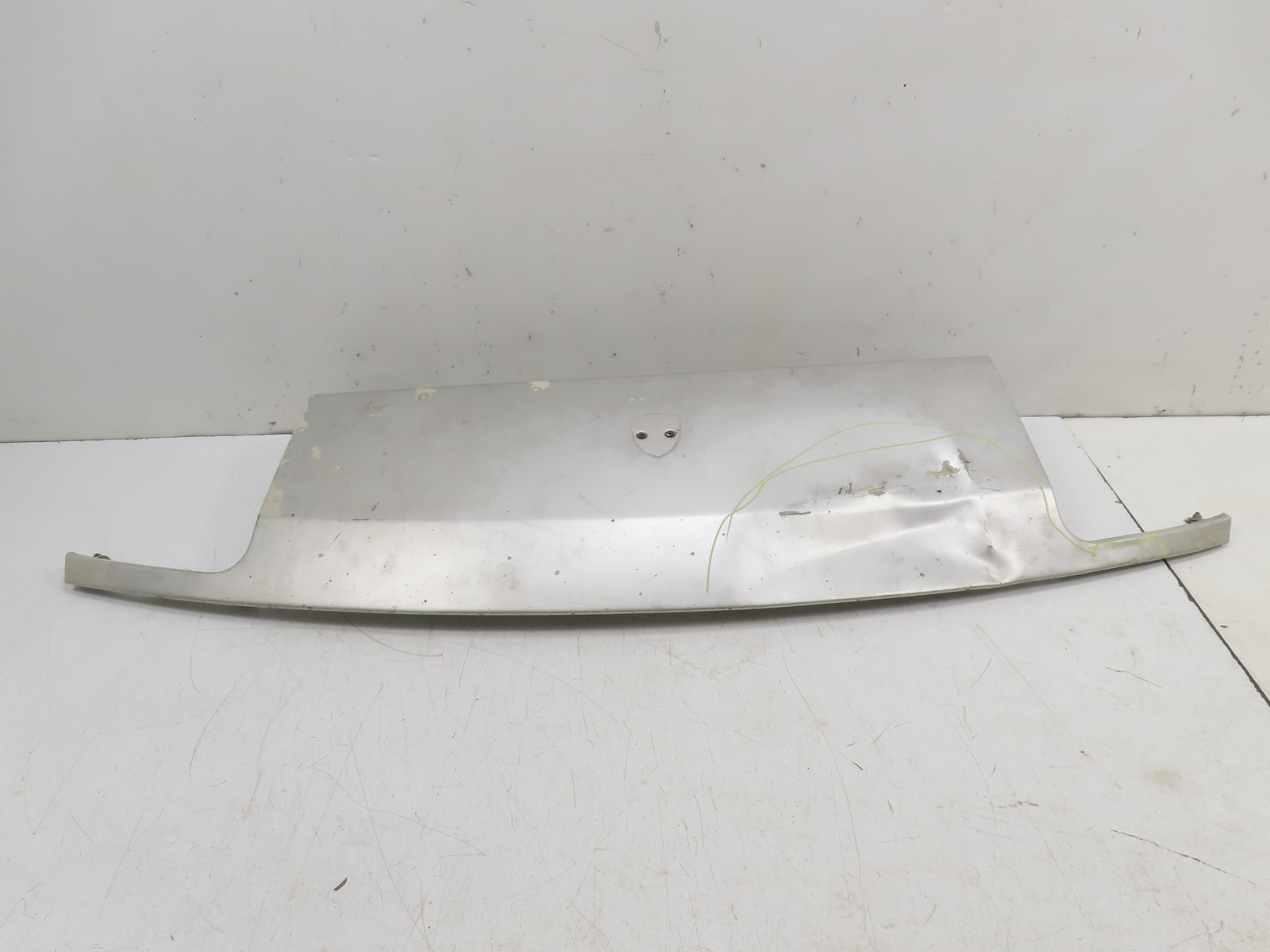 Porsche 944 Turbo 951 S2 #1323 Trim, Front Nose Panel Silver 95150303300 Porsche 944 Turbo 951 S2 #1323 Trim, Front Nose Panel Silver 95150303300