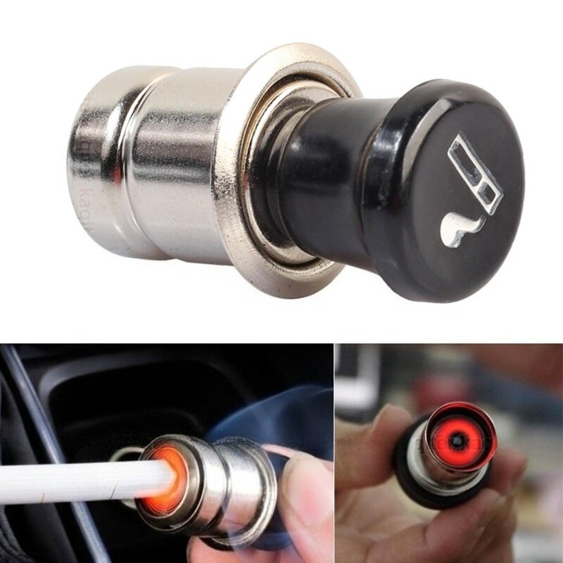 Universal 12V Cigar Cigarette Lighter Socket Power Plug Outlet Part for Auto Car