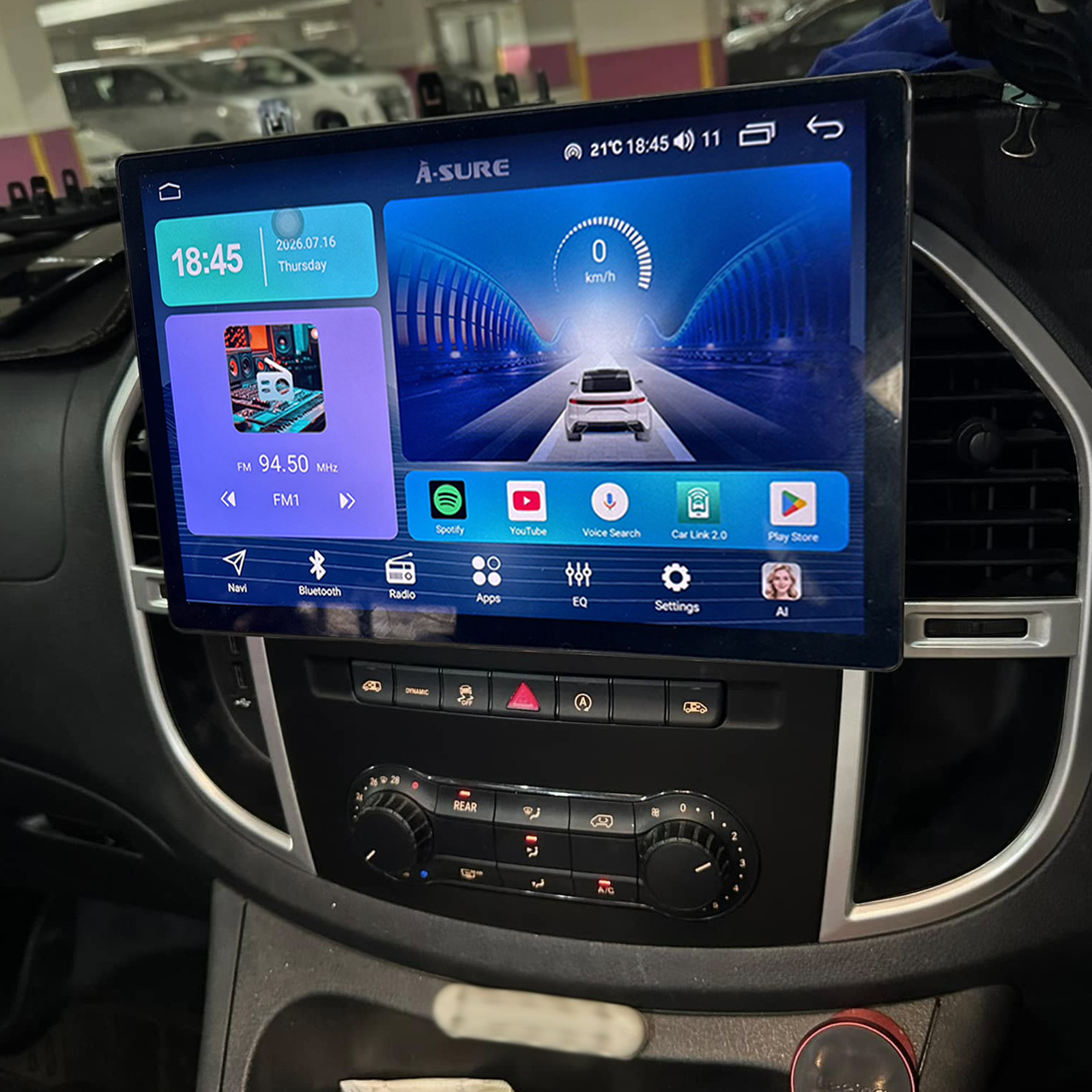 13.1'' 2K 8 Core Android 15 Carplay Stereo Radio For Benz Vito Metris 2014-2023