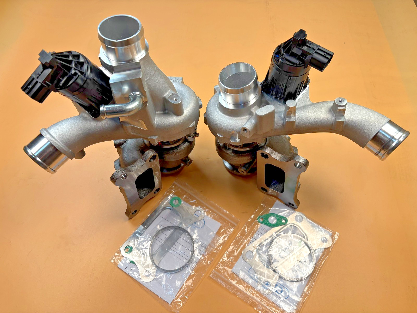 Left&Right TWO Billet Replacement NEW turbo fit Infiniti Q50 Q60 3.0L VR30DDTT