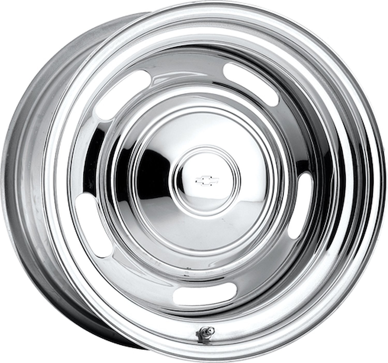 U.S. Wheel Chrome Rallye Wheel (Series 57) Size: 15