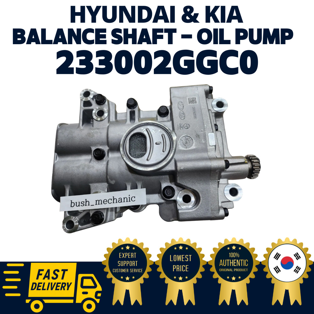 GENUINE OEM Hyundai Kia Shaft Balance Assembly Engine Oil Pump 233002GGC0