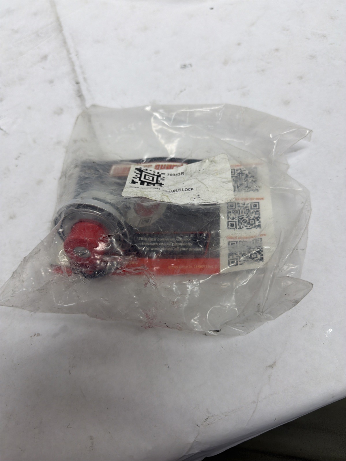 Weather Guard Codeable Lock 70043R Truck Tool Box Replacement Kit Weather Guard Codeable Lock 70043R Truck Tool Box Replacement Kit